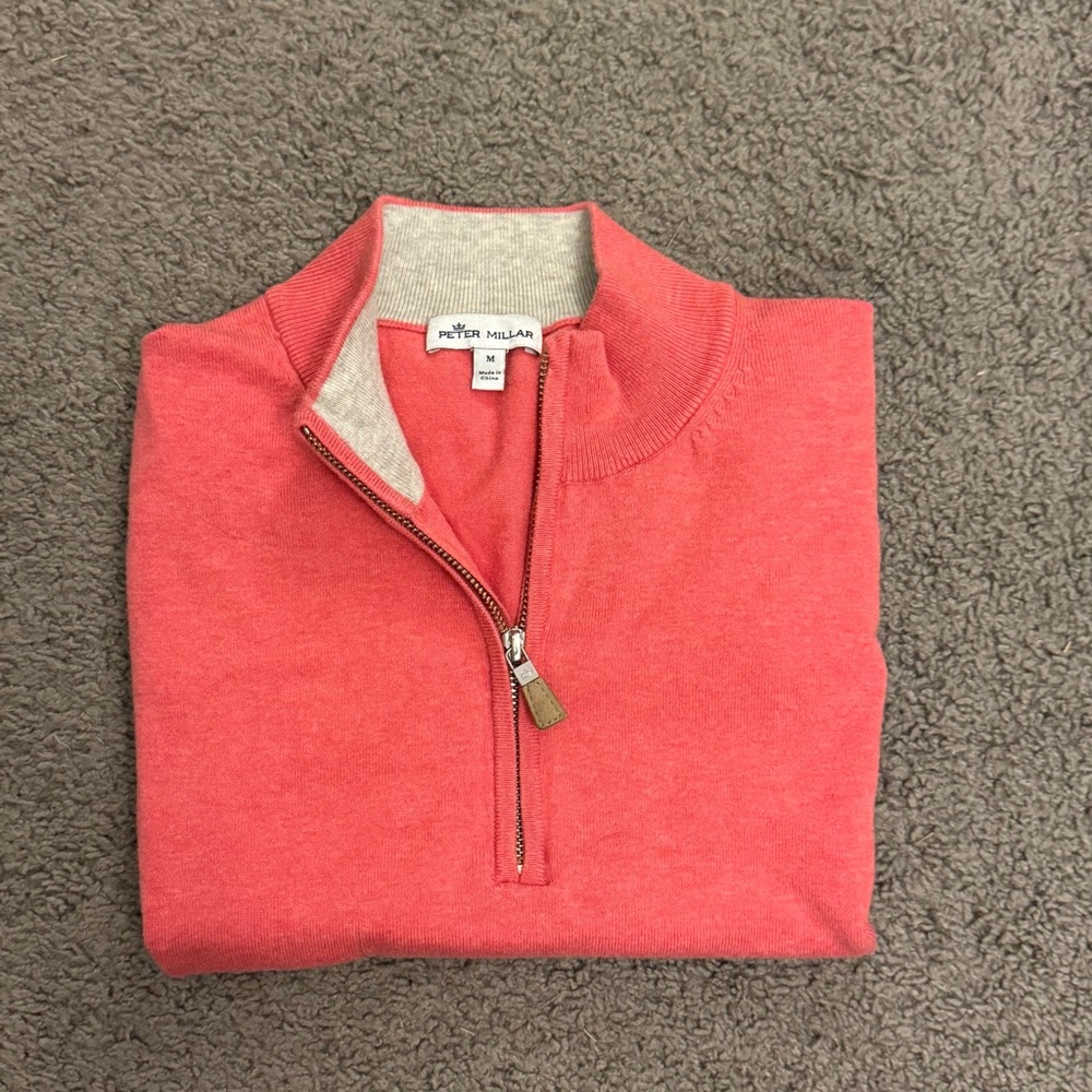 Men's Coral Sweater Vest